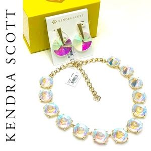🔥SOLD🔥 Kendra Scott Jolie Dichroic Glass Set